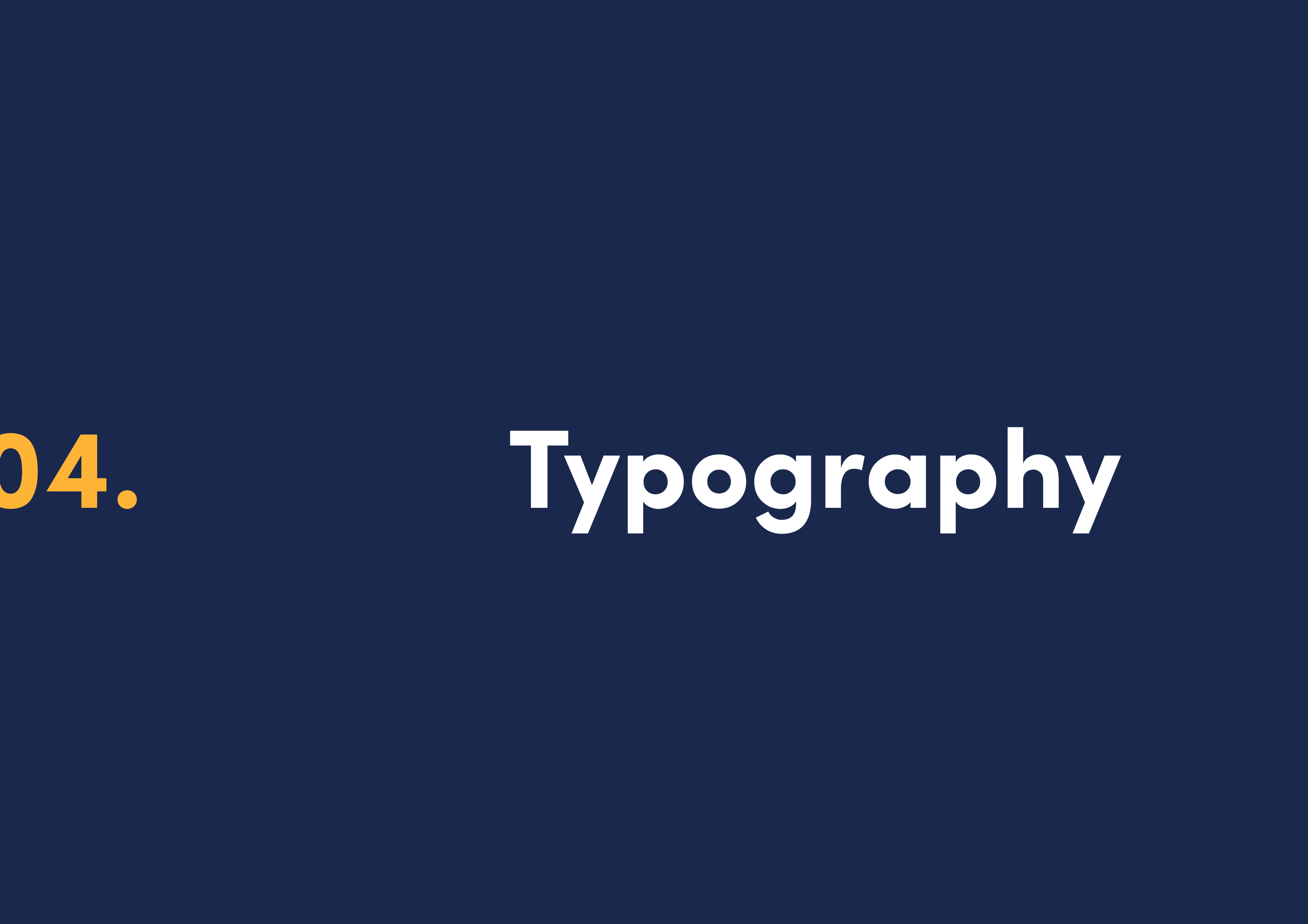 brand guide typography